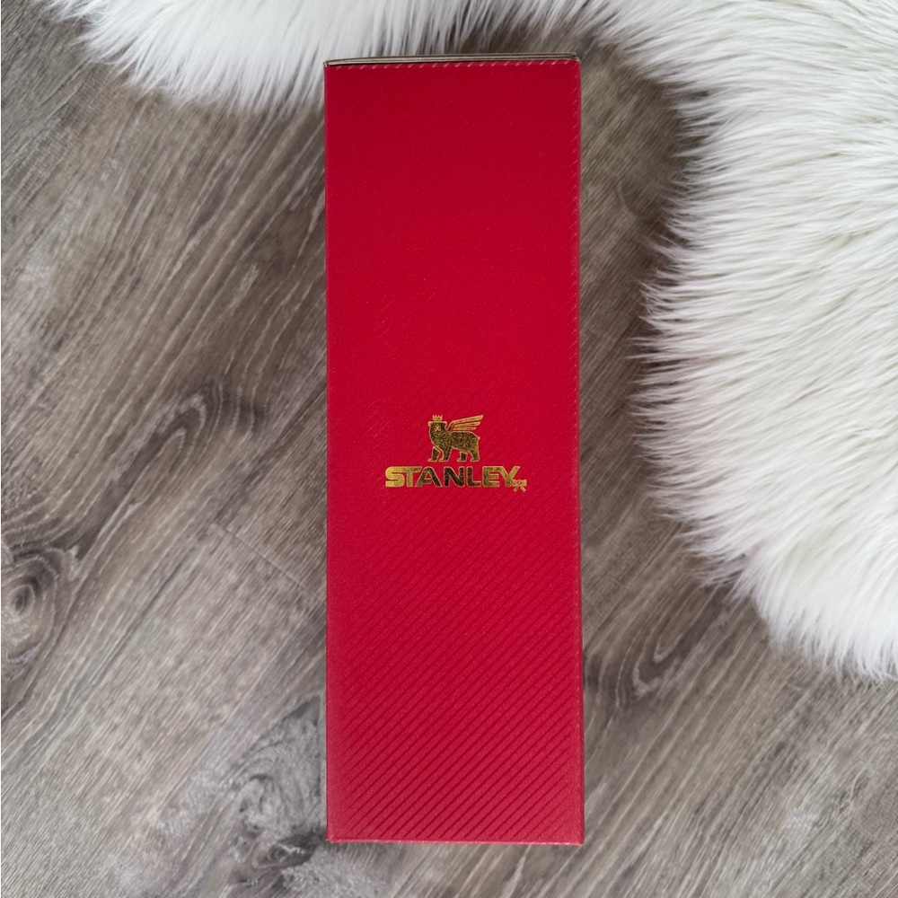 ❤️❤️‍🔥STANLEY 40 OZ. LIMITED EDITION Scarlet Tinsel Tumbler♦️ - Picture 10 of 12